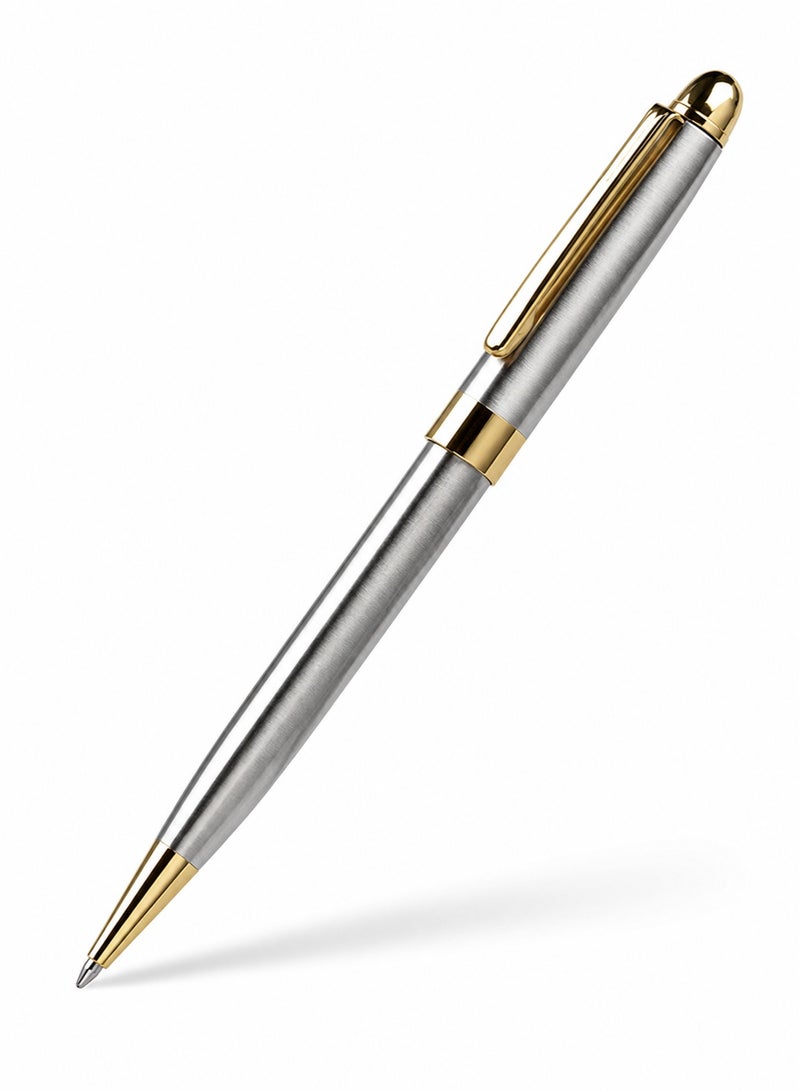 Joybos Elegant Luxury Ballpoint Pen For Men Executive Business Writing Pen Smooth Writing Signature Pen Premium Office School Gift Pen Portable Durable Black Ink - Image 1