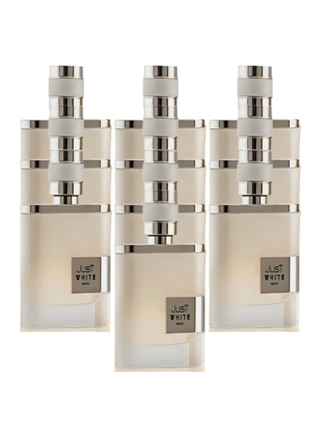 DELONGPRE 10 Pieces Just White Perfume For Women 100ml EDP - Image 1