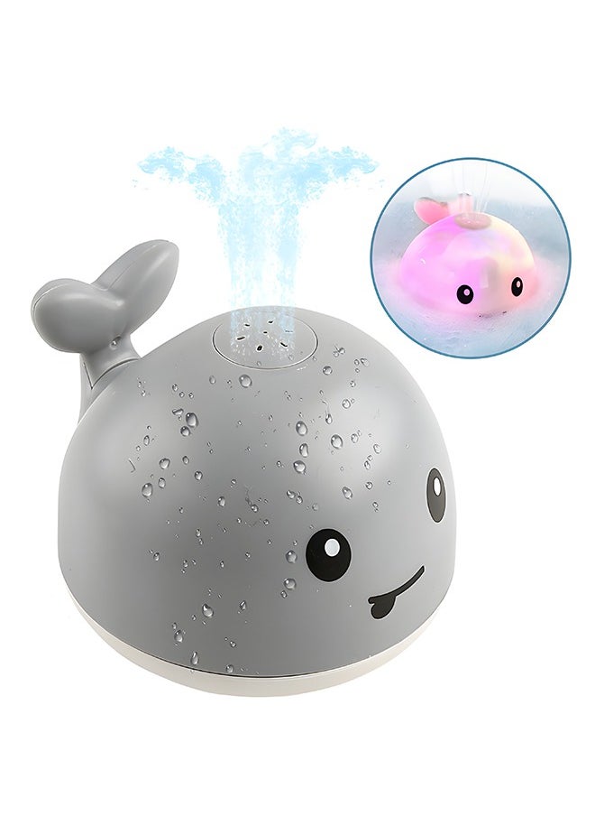 MEBEGIN Whale Induction Spray Water Toy with LED Light Up, Baby Bath Toys, Rechargeable Bathtub Fountain Spray Water Toy, Automatic Whale Sprinkler Bathtub Toys, Creative Baby Bath Companion Toy  - Image 4