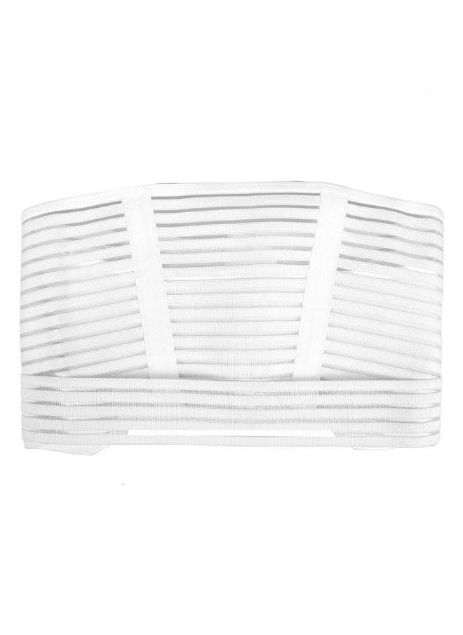Thoraya Breathable Maternity Belt Belly Band Back Support Belt for Pregnant Women (White M)  - Image 4