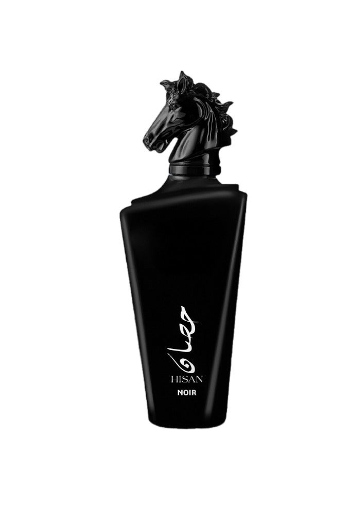 GLAMOUR HISAN Noir Eau de Parfum 100ml - Bold & Mysterious Unisex Fragrance with Oud, Amber, and Tobacco Notes