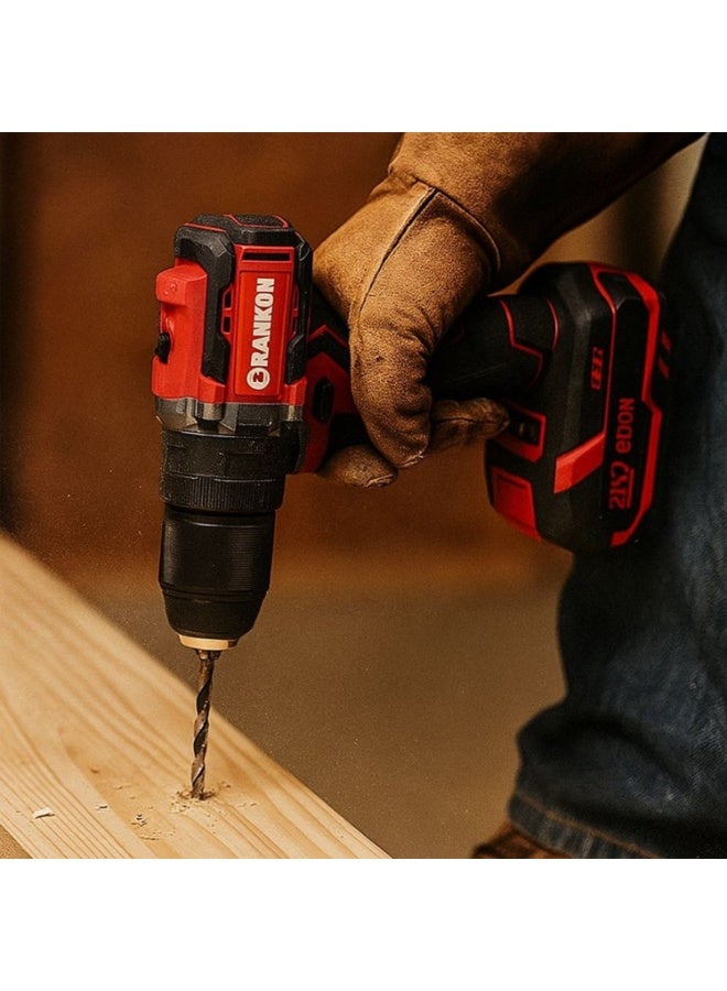 Rankor Cordless Impact Drill 20V Brushless with 2 Batteries and Charger – Rankor RLID20002 - Image 2