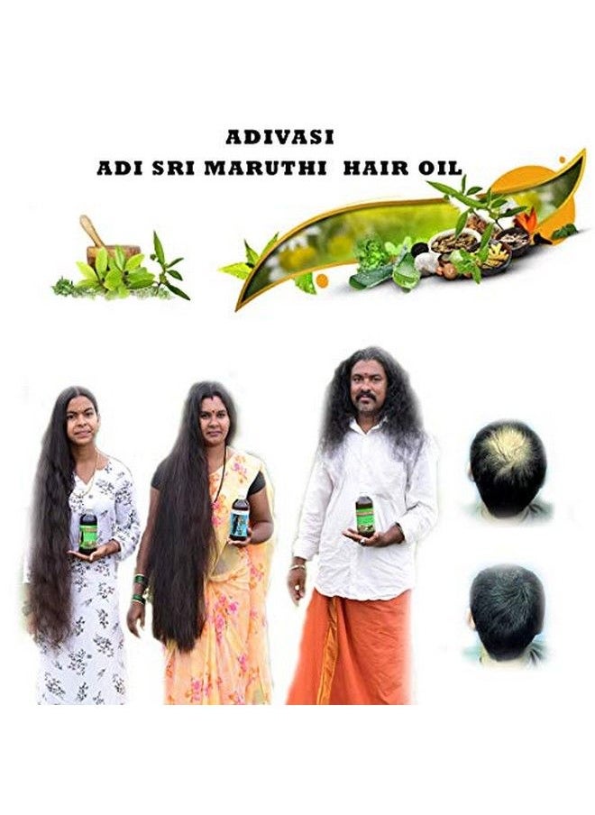 Generic - Adivasi Adi Sri Maruthi Pure Adivasi Ayurvedic Herbs 500Ml Natural Hair Oil For Strong And Healthy Hair - Image 1