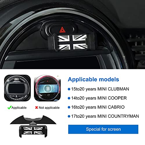 Hesanzol Cell Phone Holder for Mini Cooper S Jcw One F54 F55 F56 F57 F60, Special Navigation Phone Mount for Central Control Screen - Image 3