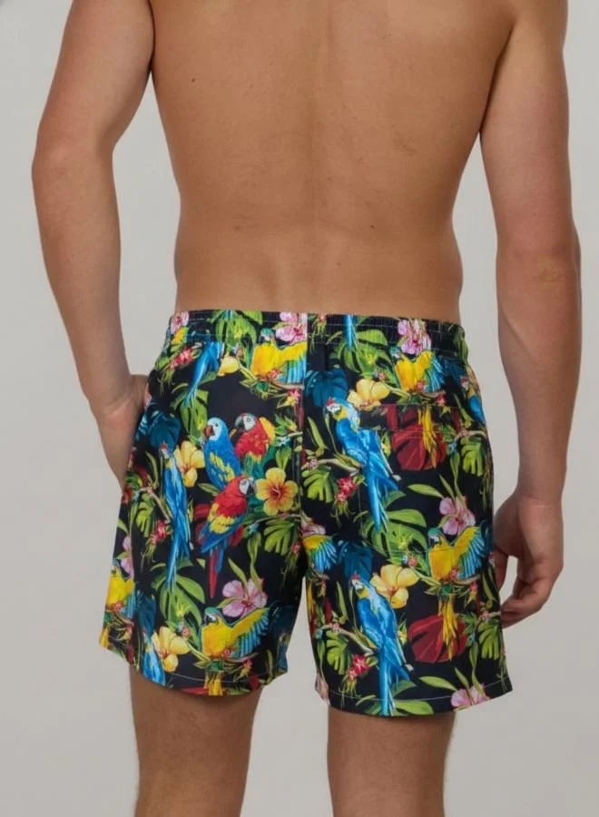 Just Nature Tropic Parrot Swim Shorts Tropic Parrot for Men | Best Price UAE