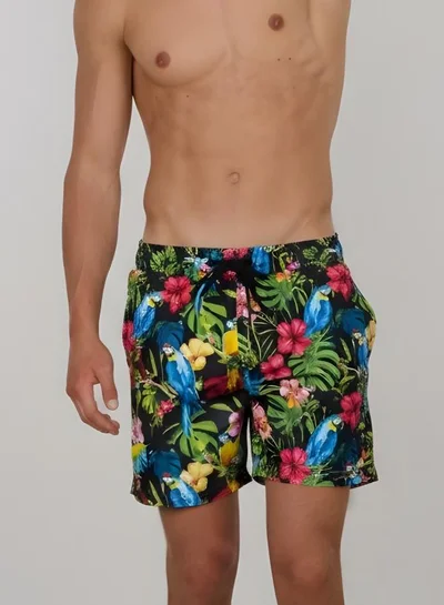 Just Nature Swim Shorts Tropic Parrot