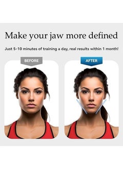 HY 6 PCS Jaw Exerciser for Men & Women, 3 Resistance Levels, Silicone Jawline Exerciser, Jaw Trainer Strengthener, Jawline Shaper, Jaw Line Exercise  - Image 2