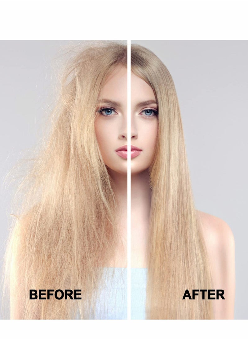 Y&D Bristles Clamp Hair Brush Straightener Double Sided Straightening Comb Handmade 100% Natural Wood  - Image 2