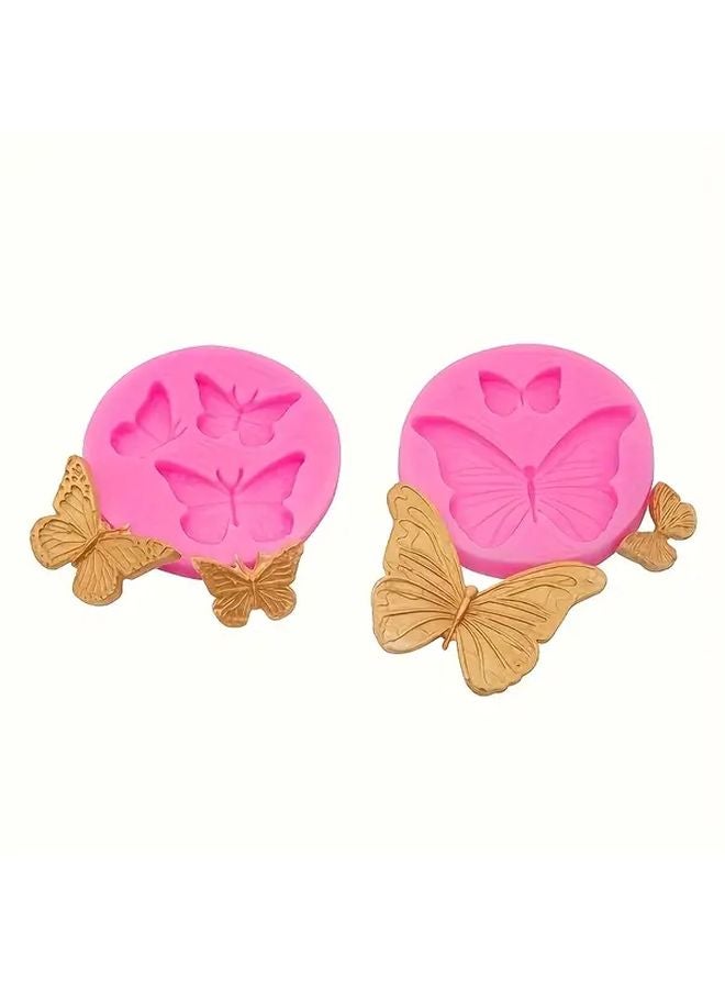 Butterfly Silicone Mold A684 For Baking Chocolate Fondant Soap Resin Art - Image 2