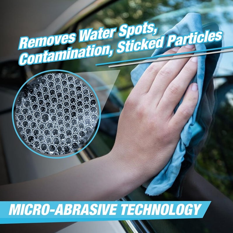 Wavex Glass Polish & Hard Water Stain Remover (5L) | Car Polish for Windshield, Glass & Mirrors | Car Glass Polish & Hard Water Stain Remover, Works as a Glass Cleaner, Provides Optical Clarity - Image 3