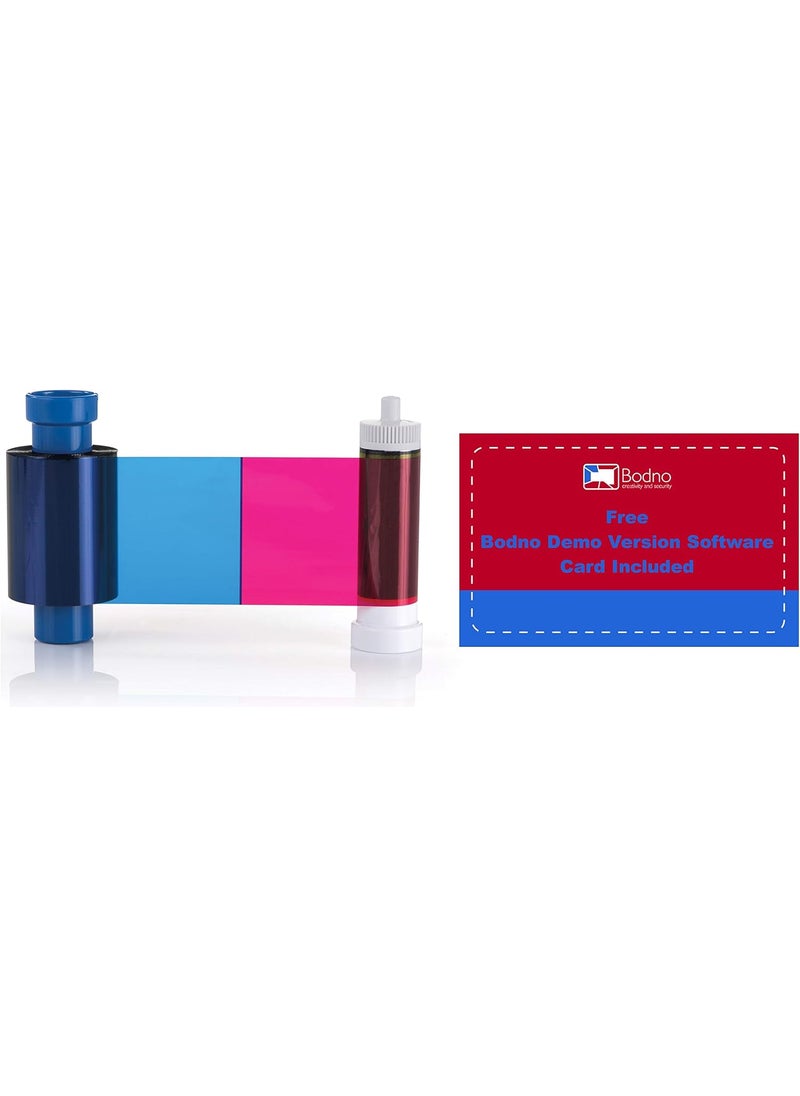 Bodno Bodno Magicard MA250YMCKOK Color Ribbon  YMCKOK  250 Prints Software Demo  - Image 2