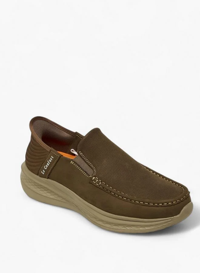لو كونفورت أحذية رجالية جلدية سهلة الارتداء