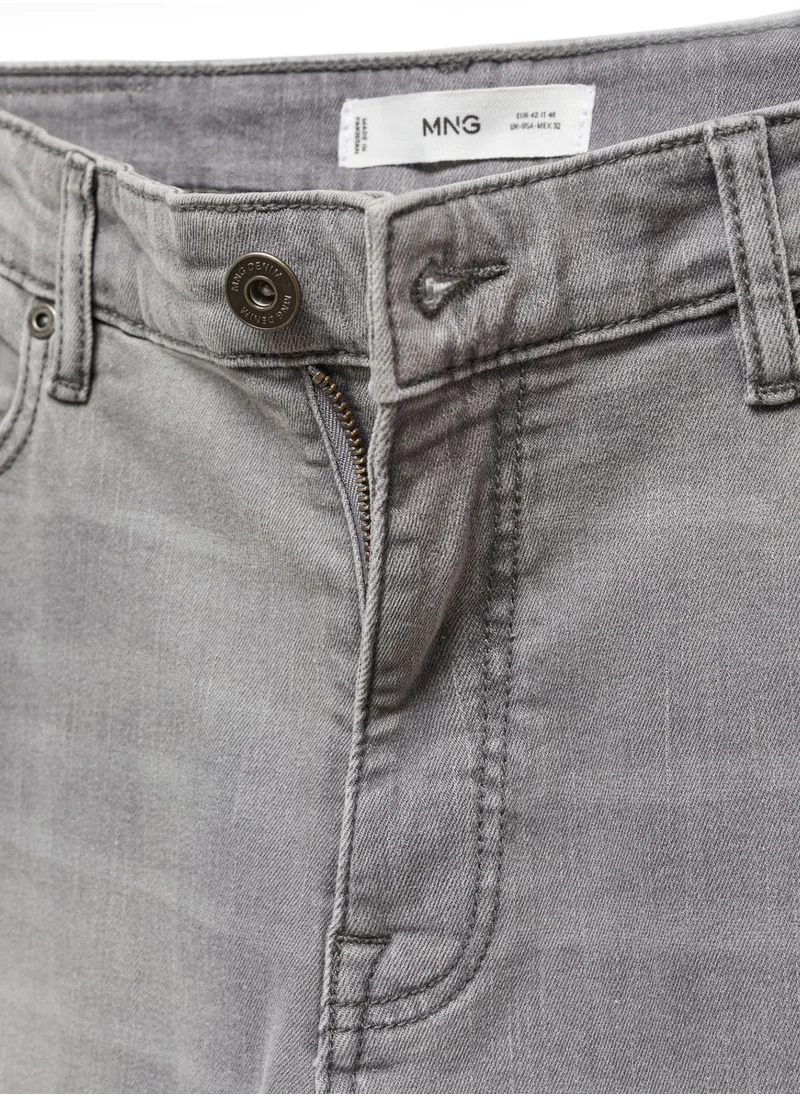 مانجو مان Skinny Fit Light Wash Jeans