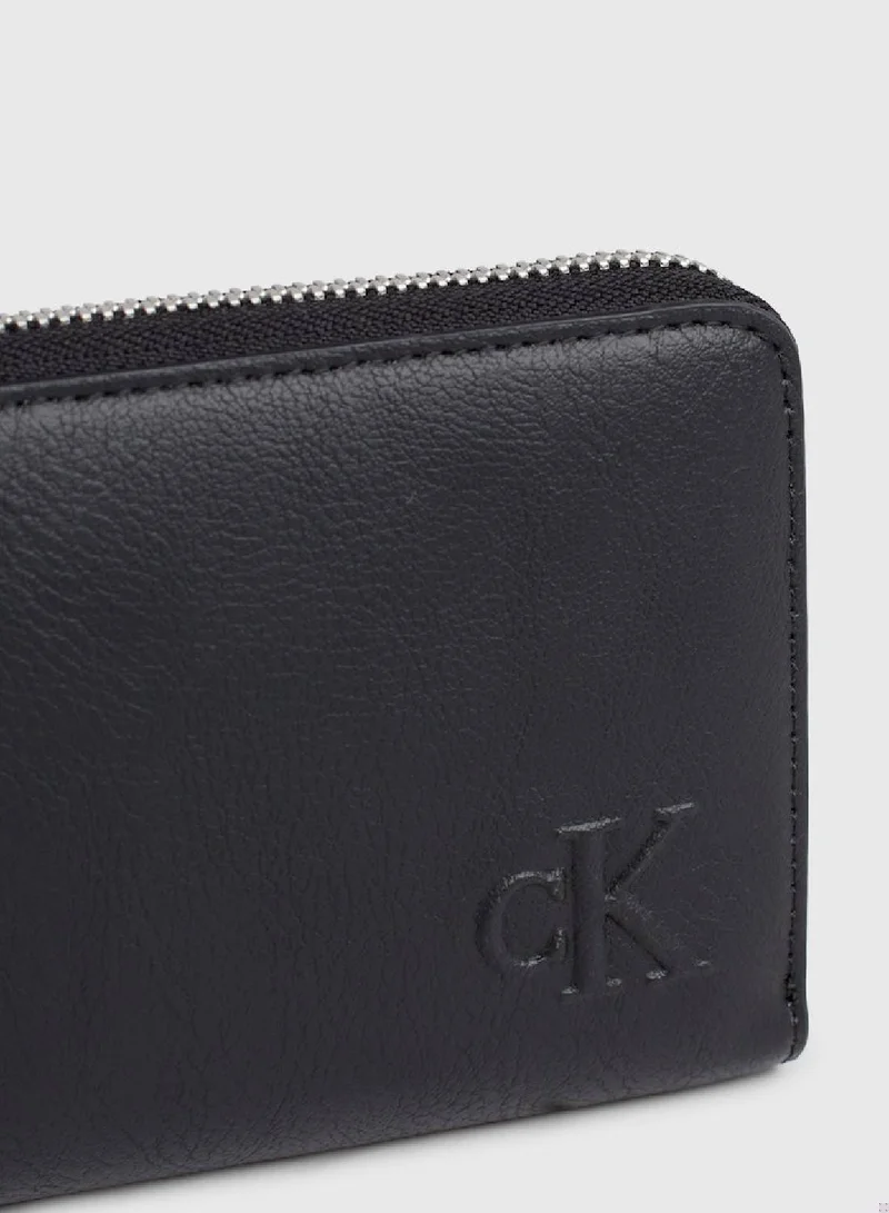 Calvin Klein Jeans RFID Wristlet Zip Around Wallet