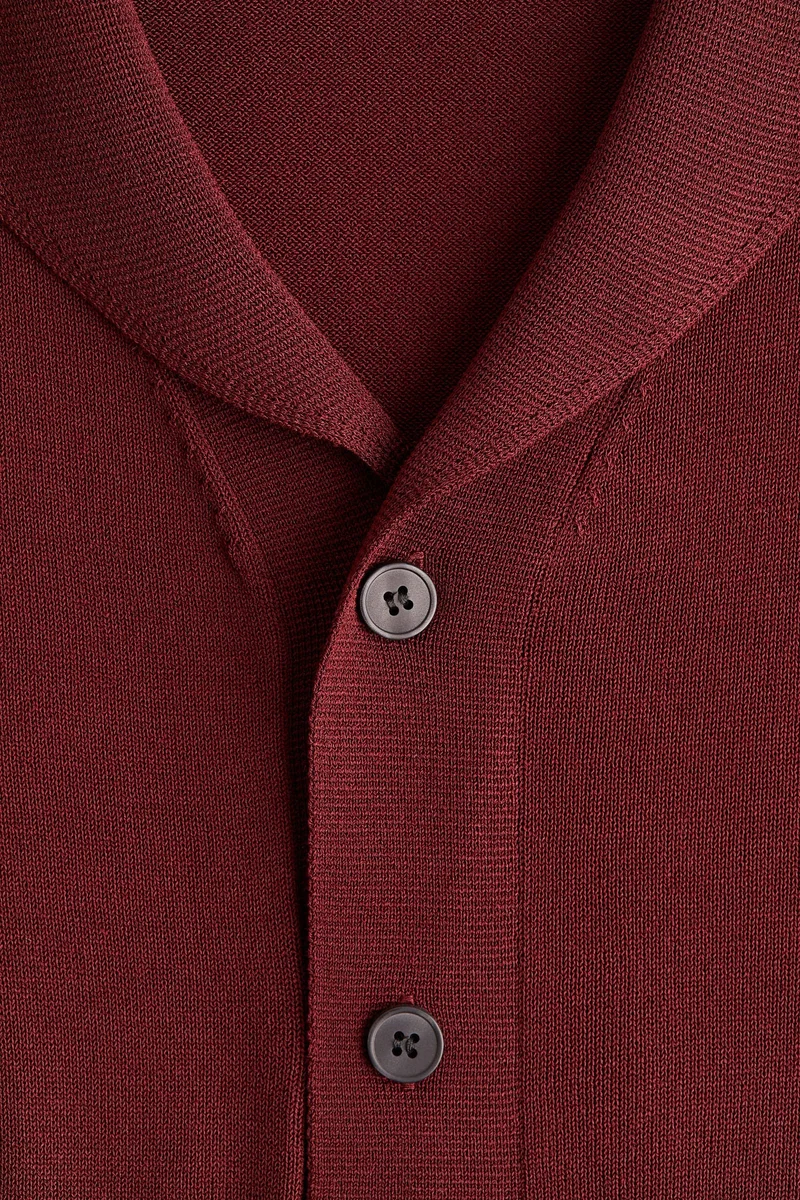 H&M  Regular Fit Fine-knit shirt for Men | Best Price UAE