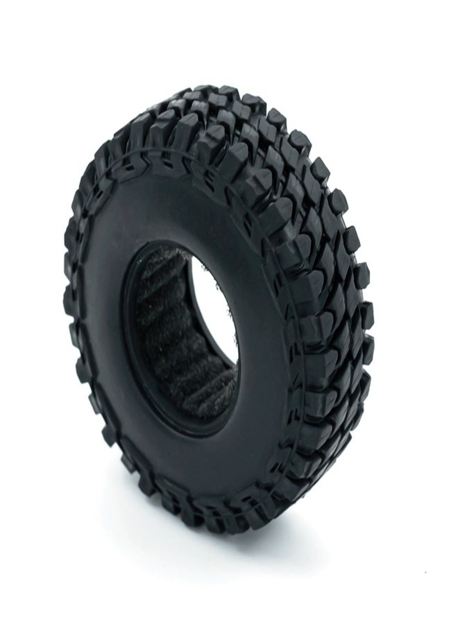 RC Crawler Rubber Tires RC Car Tires 4pcs Replacement for 1/24 Axial SCX24 90081 AXI00005 C10 AXI00006 AXI00002 RC Car - Image 3