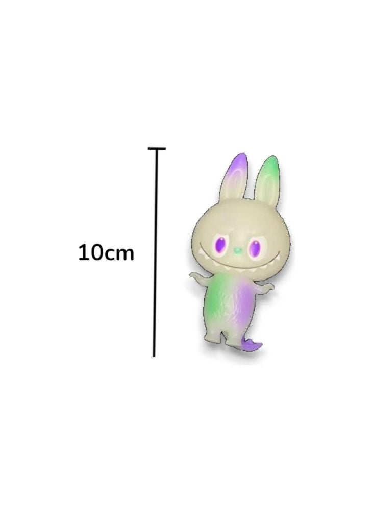 بريميم مجموعة مجسمات أرنب لابوبو الصغيرة – ست شخصيات لابوبو ملونة ولطيفة، ألعاب كرتونية قابلة للتجميع للأطفال وديكور، تشطيب فاخر، لعبة هدية رائجة في المملكة العربية السعودية - Image 5