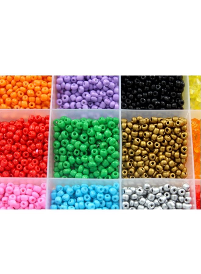 child toy Colourful Bracelet Beads And A-Z Alphabet Letter Art Starter DIY Bead Making Kit For Kids  - Image 2