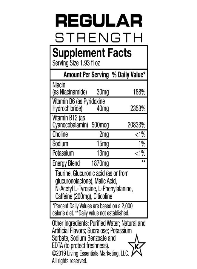 5-hour ENERGY Shot, Regular Strength, Berry, 1.93 oz, 12 Pack - Image 3