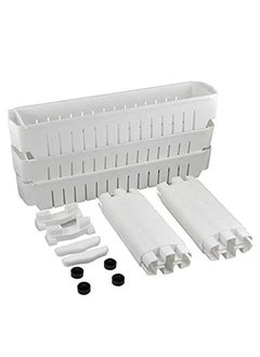MT 3-Layer Gap Storage Rack, With Wheels For Easy Access, Easy To Store And Organize, Without Wasting Any Space,White  - Image 2