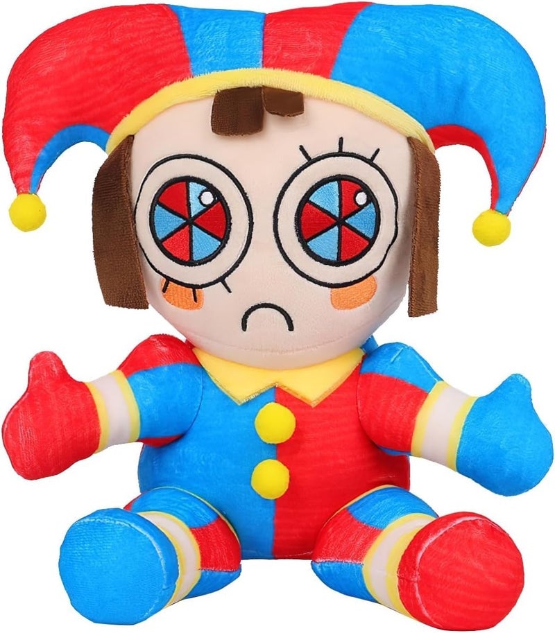 SAJISP The Amazing Digital Circus Plush103 Pomni Plushies Toy Gift Cute Stuffed Figure Doll for Kids and Adults Birthday Halloween Christmas Choice for Boys Girls - Image 2