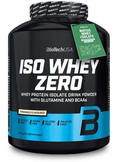 BioTechUSA Iso Whey Zero Tiramisu Flavoured Protein Powder, 2.27 kg