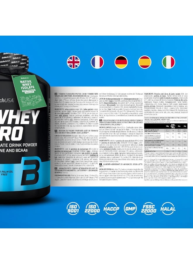 BioTechUSA BioTechUSA Iso Whey Zero Tiramisu Flavoured Protein Powder, 2.27 kg  - Image 5