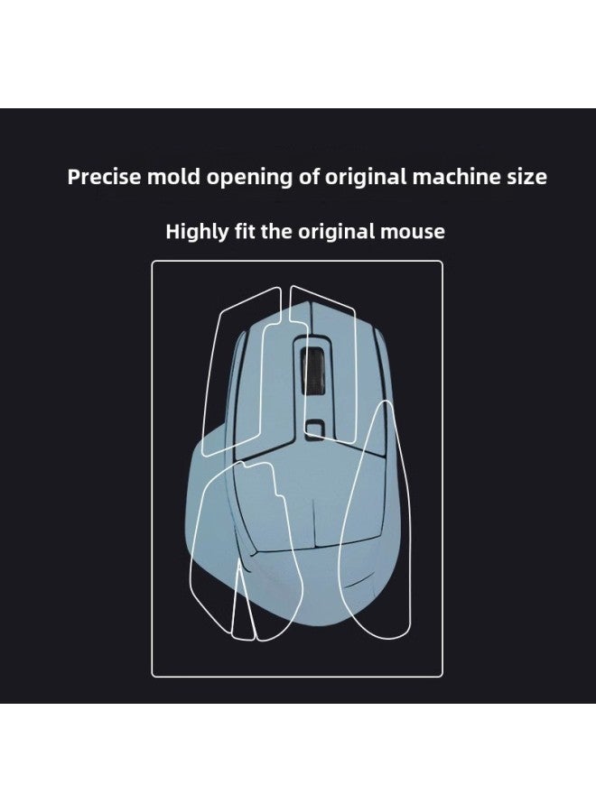 Suitable For Logitech MX Master2S Anti-slip Sticker Master2s Mouse Sticker Printing Sticker Mouse Sweat Sticker-color: A Dark Gray Suede Mouse Sticker - Image 4