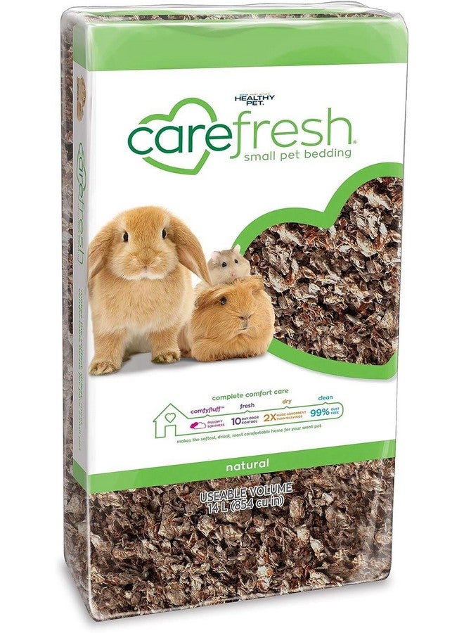Carefresh 99% Dust-Free Natural Paper Small Pet Bedding with Odor Control, 14 L - Image 1