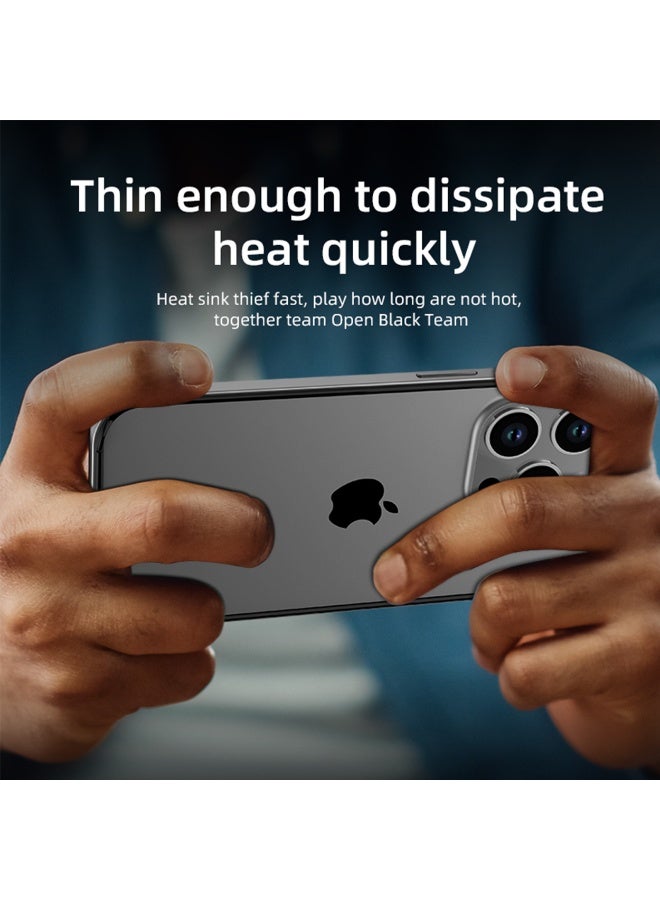 DRIP 📱💎✨Metal Frame Armor Case for iPhone 16 Pro Max (Titanium Gray) ⚙️ 🛡️ Shockproof Aluminum Frame 💥 + Soft TPU Inner Cushion 💫 | 360° Full Protection | MagSafe Compatible 🧲 | Anti-Scratch ✨ | Slim Metallic Design ⚙️ | Premium Protective iPhone Cover 💎 | Drip Original Case 🔥 | Luxury Durable Armor 2025 🚀 - Image 5