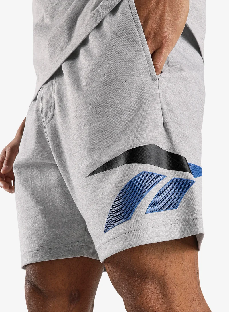 Reebok  Logo Placecement Pique Shorts for Men | Best Price UAE