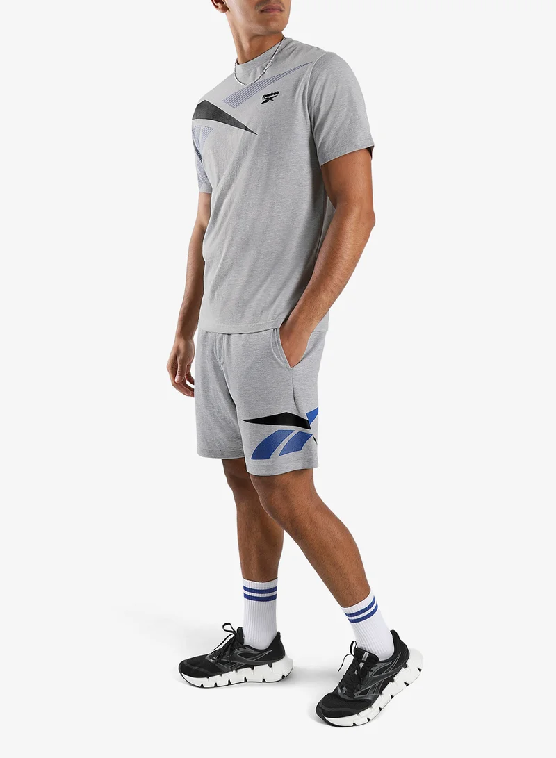 Reebok  Logo Placecement Pique Shorts for Men | Best Price UAE