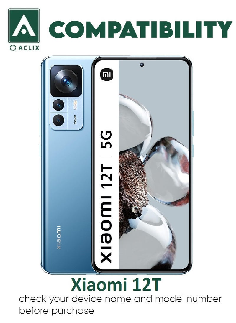 ACLIX 5 Pieces Antistatic ESD Dustproof Premium Quality High Definition Tempered Glass Screen Protector Designed For Xiaomi 12T - Image 3