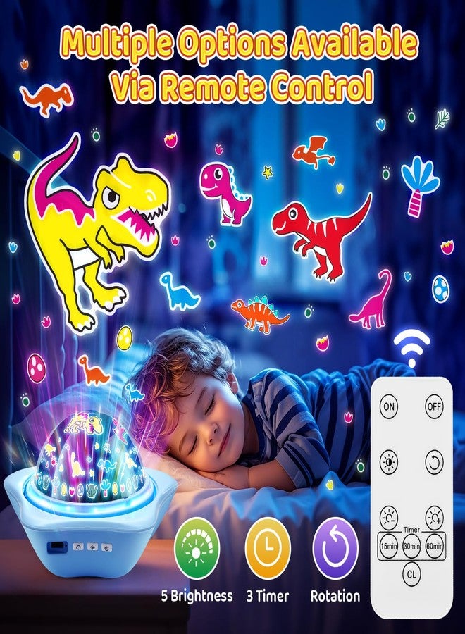 PIKOY Night Light for Kids Night Light Projector, Baby Night Lights for Bedroom, Star Projector Galaxy Light Star Lights for Bedroom, Glow in The Dark Stars for Ceiling, Baby Sensory Toys, Kids Room Decor - Image 3