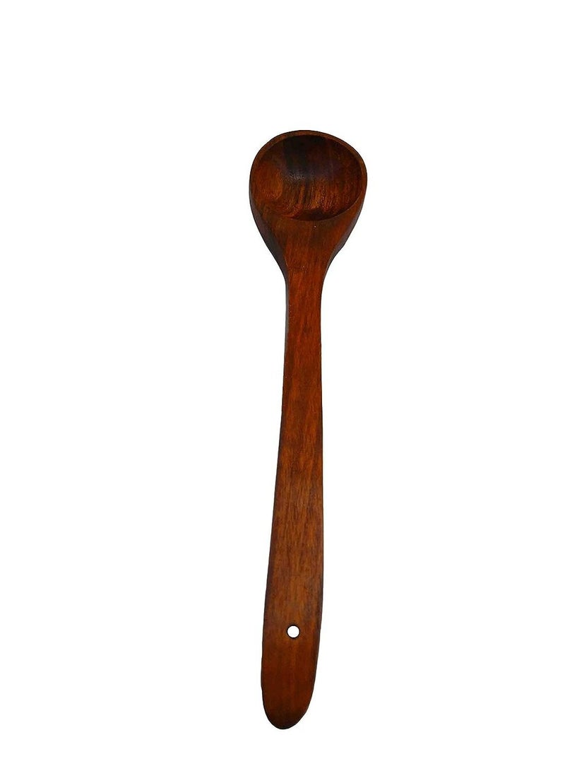 ITOS365 Handmade Wooden Serving and Cooking Spoon Kitchen Utensil - Image 4