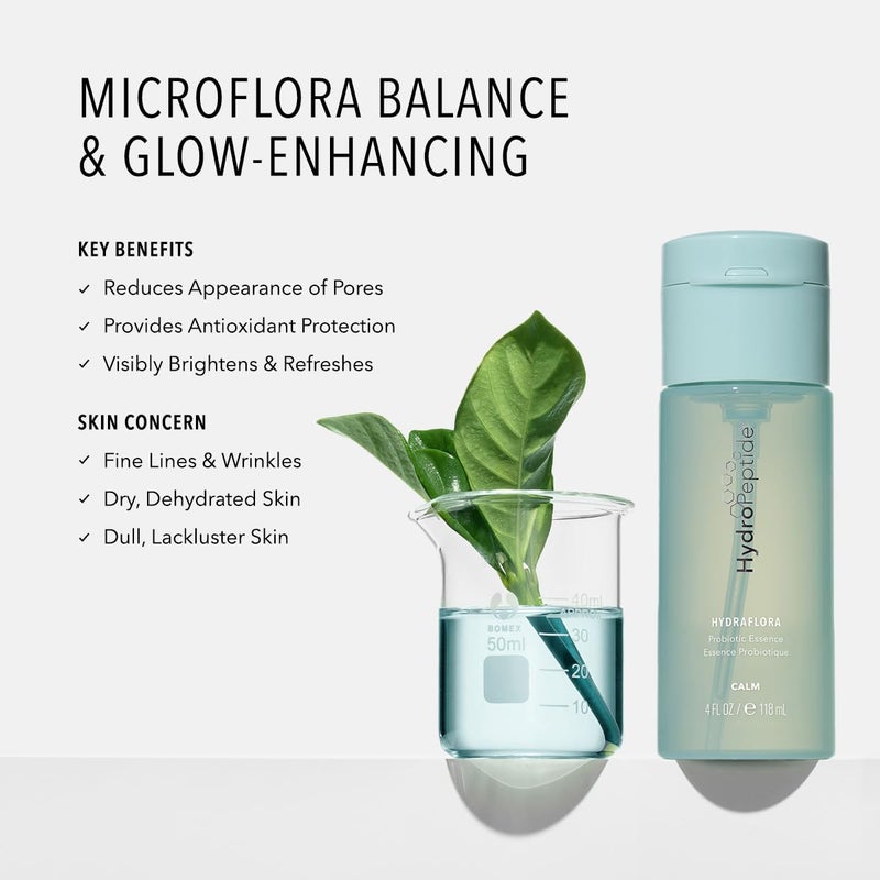 HydroPeptide HydraFlora, Probiotic Toner Essence, Balances, and Better Skin, 4 Ounce - Image 2