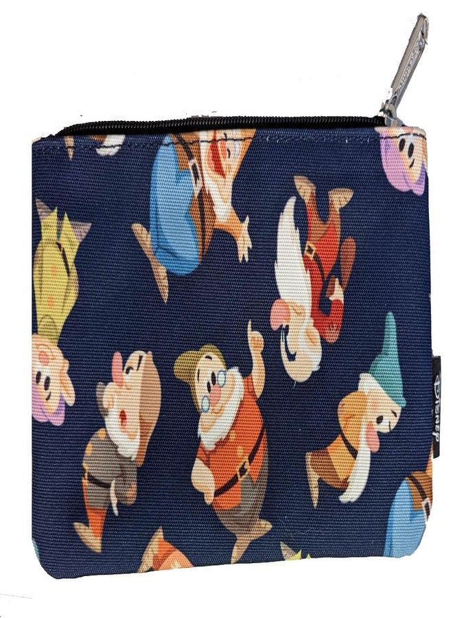 Loungefly Disney Seven Dwarves Allover Print Cosmetic Pouch - Image 1
