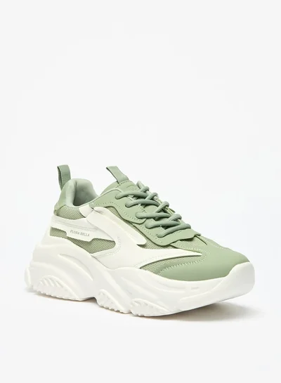 Flora Bella By Shoexpress Women Casual Lace-Up Low Ankle Sneakers