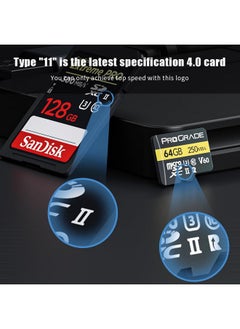 Verilux Verilux® USB Card Reader USB C/ USB3.0 Card Reader Support UHS-II Compatible SD 4.0/TF 4.0/CF/MS, 5Gbps Reading Speed, Travel 4 in 1 USB Card Reader for Windows/Mac/Linux/Android  - Image 4
