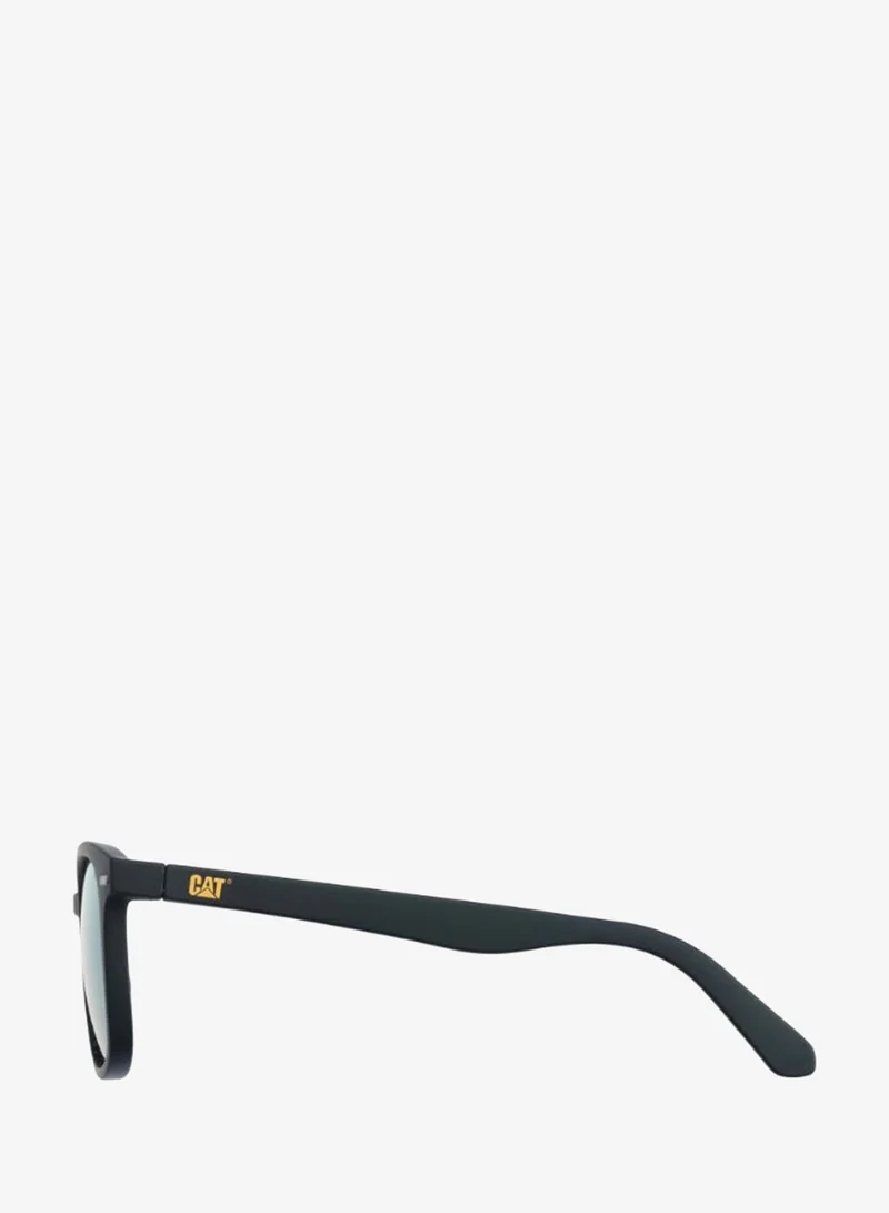 Caterpillar CAT CTS‑8042 Men’s TR90 Polarized Sunglasses – Keyhole Bridge – Tyre‑Tread Detailing – TAC Polarized Lenses – 53‑18‑145