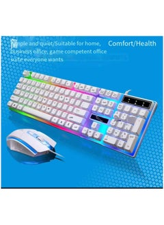 G21 G21WT LED gaming keyboard with white mouse kit  - Image 4