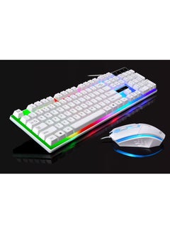 G21 G21WT LED gaming keyboard with white mouse kit  - Image 5