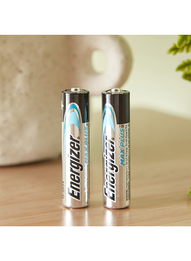 Energizer 2-Piece Max Plus AAA Alkaline Battery Set 2 x 5 x 1 cm - Image 1