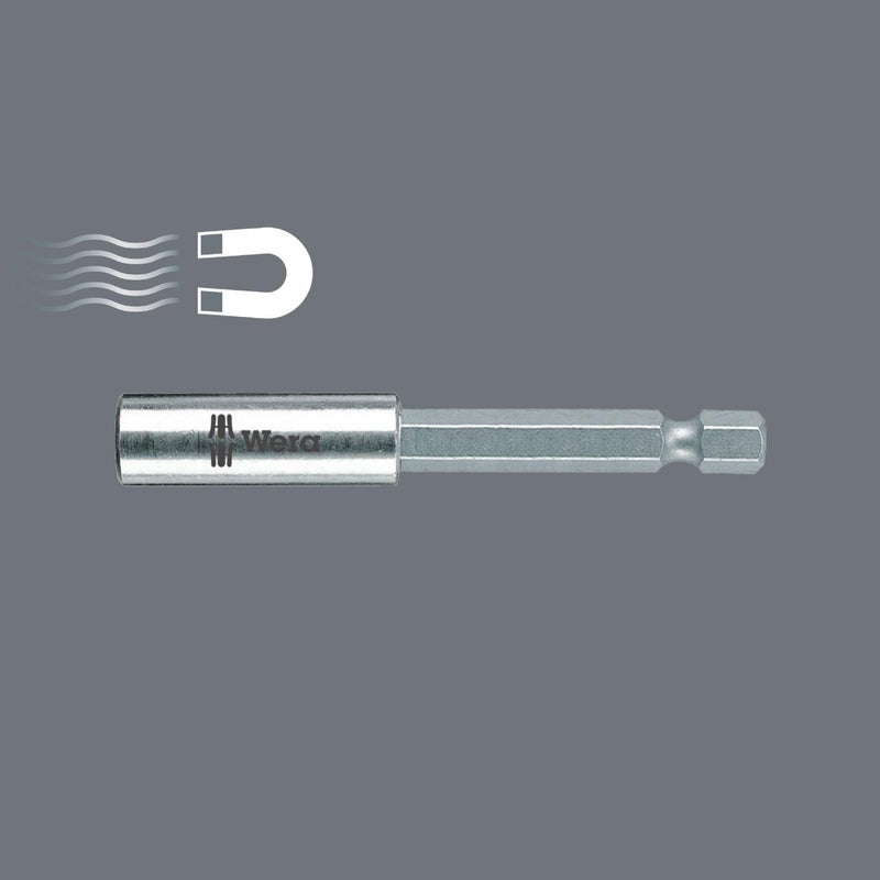 Wera 05053459001 1/4 x 100 mm Universal Bit Holder - Silver - Image 4