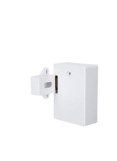 Excefore Smart Cabinet Lock, Electronic RFID Card Cabinet Lock, Hidden DIY RFID Lock Opening, for Wardrobe, Sauna, Libraries, Factories and Offices Locker (White)  - Image 1
