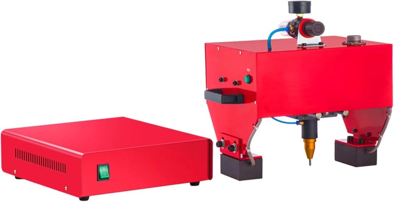 Pneumatic Marking Machine Pneumatic dot Peen Marking Machine Maximum Marking Depth 0.01-1mm, can Mark Code, Serial Number, Letter, VIN, Type C - Image 2