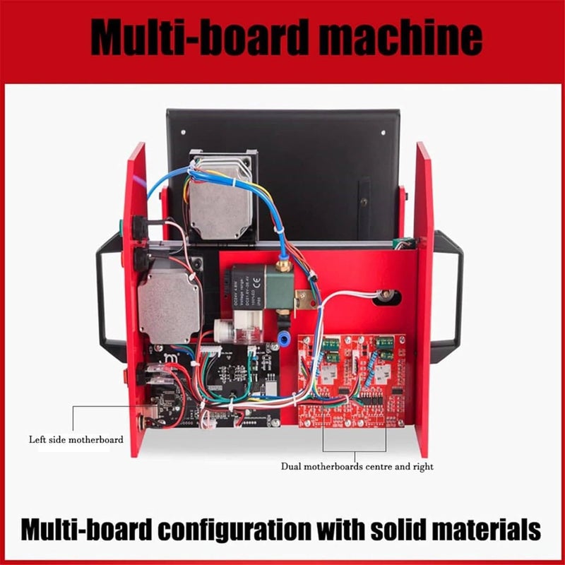 Pneumatic Marking Machine Pneumatic dot Peen Marking Machine Maximum Marking Depth 0.01-1mm, can Mark Code, Serial Number, Letter, VIN, Type C - Image 4