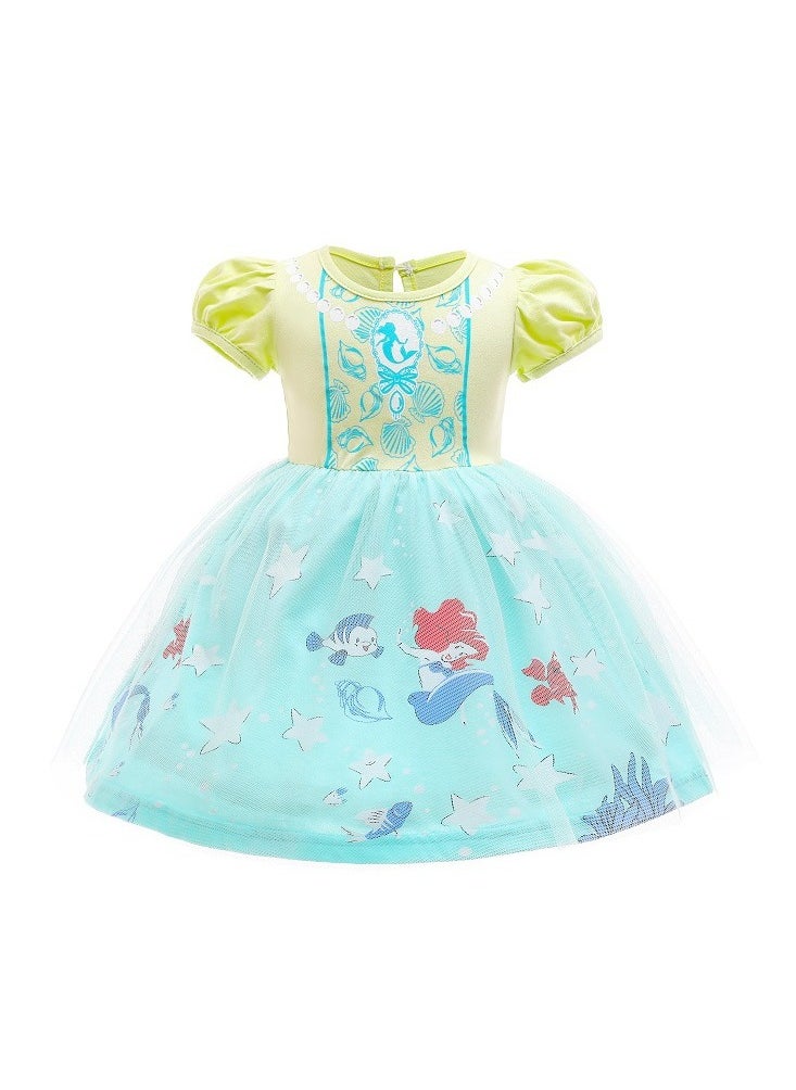 KUYING - Fashionable And Versatile Children's Princess Dress - Image 1