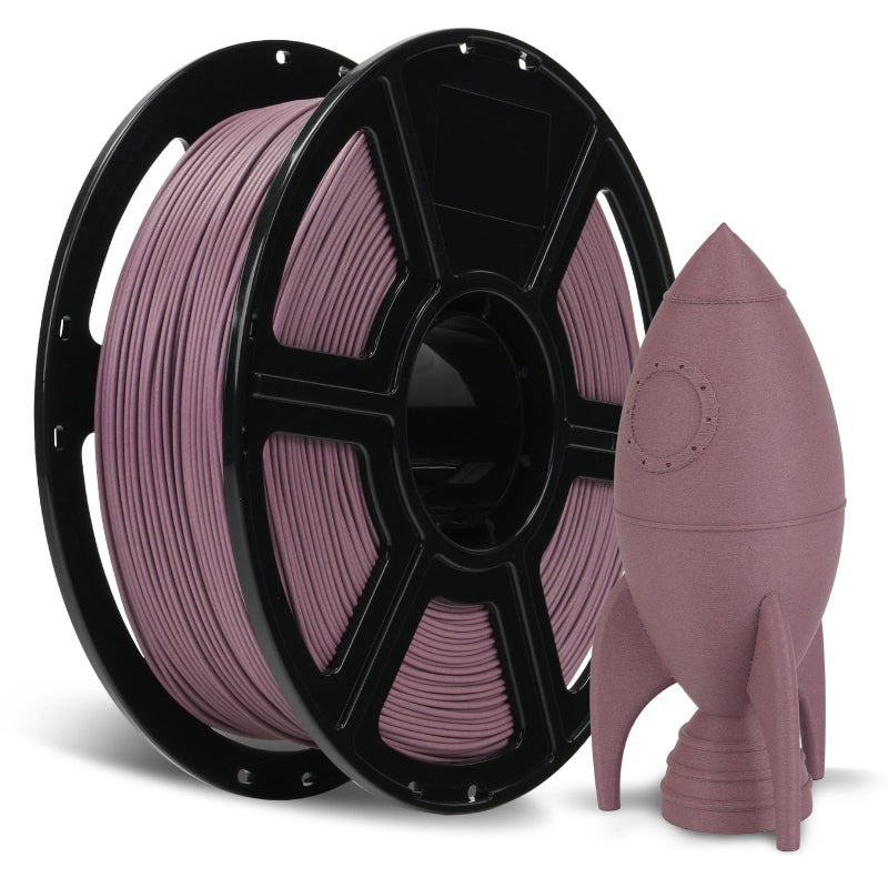 FLASHFORGE Carbon Fiber PETG Filament 1.75mm Black, Reinforced 3D Printer Filament 1kg, Lightweight & High-Strength PETG-CF Filament, Strong & Easy to Print - Image 1