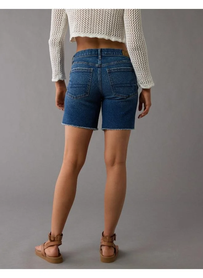 American Eagle AE Strigid 8" Perfect Denim Bermuda Short